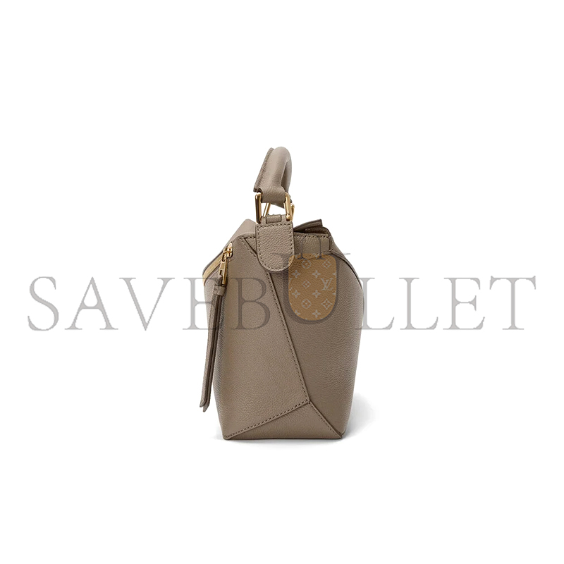 LOEWE SMALL PUZZLE EDGE BAG IN SOFT GRAINED CALFSKIN A510P60XAW (24*16.5*10.5cm)